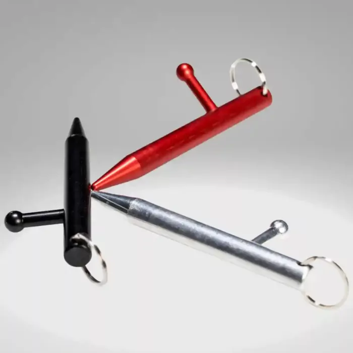 different coloured Kubotee self defence tools