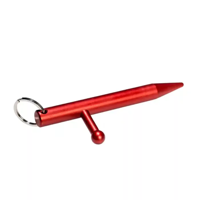 red Kubotee self defence tool