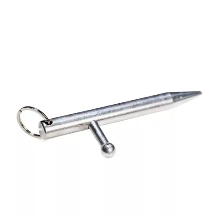 silver Kubotee self defence tool