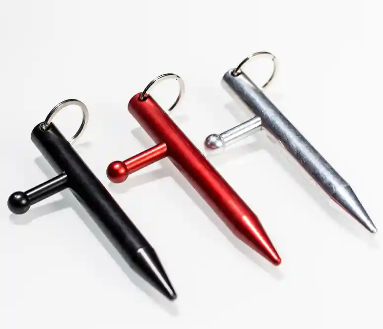 a set of 3 Kubotee self defence tools